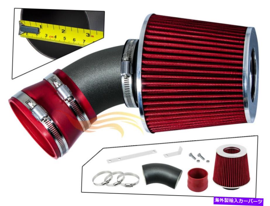 USエアインテーク インナーダクト RW Red Short RAM Intake Kit+2000-06 BMW X5 E53 3.0/4.4/4.6/4.8のフィルター RW RED Short Ram Intake Kit+Filter For 2000-06 BMW X5 E53 3.0/4.4/4.6/4.8【並行輸入品】