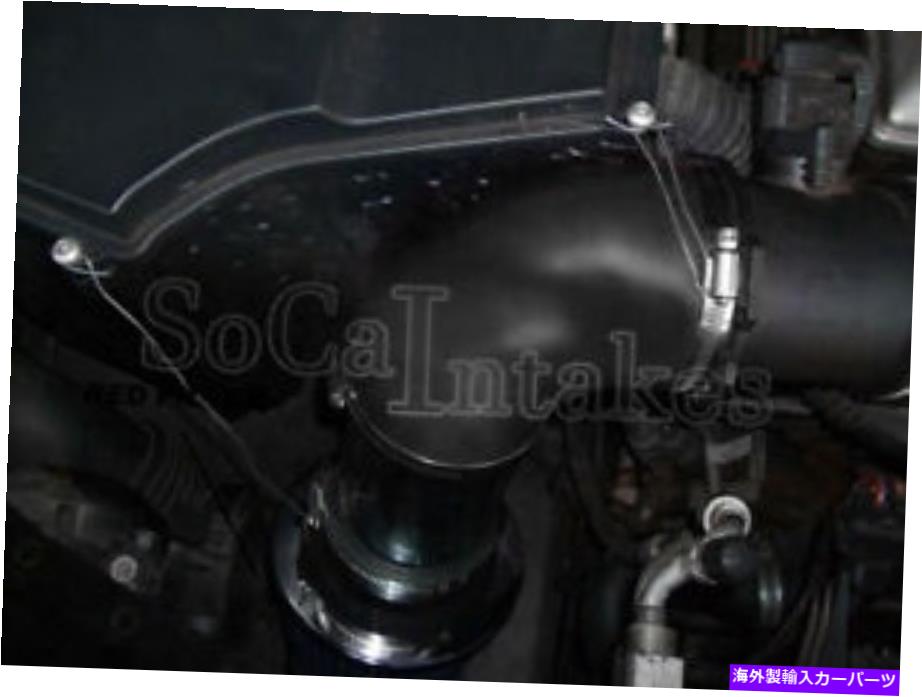 USエアインテーク インナーダクト 2003年から2005年のランドローバーレンジローバー4.4L V8向けのブラックブルーエアインテークキットセット Black Blue Air Intake Kit Set For 2003-2005 Land Rover Range Rover 4.4L V8【並行輸入品】
