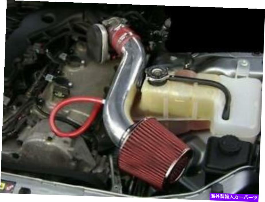 USエアインテーク インナーダクト 2005年から2008年のダッジマグナム3.5L V6（赤）の空気吸気フィルターキット AIR INTAKE FILTER KIT FOR 2005-2008 DODGE MAGNUM 3.5L V6 (RED)【並行輸入品】