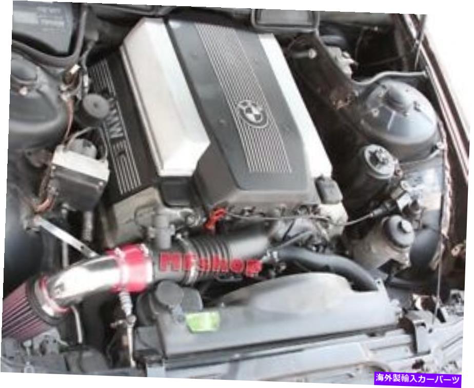 USエアインテーク インナーダクト 1993年から2001年の 740 740i 740il M60 M62 E38エアインテークキット +フィルター RED For 1993-2001  740 740i 740iL M60 M62 E38 Air Intake Kit + Filter【並行輸入品】