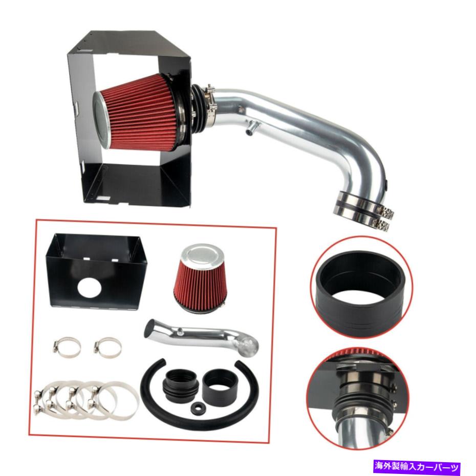 USエアインテーク インナーダクト 2009-2015 Dodge Ram 1500 2500 3500 5.7L V8の赤い冷たい吸気熱シールド Red Cold Air Intake Heat Shield for 2009-2015 Dodge Ram 1500 2500 3500 5.7L V8【並行輸入品】