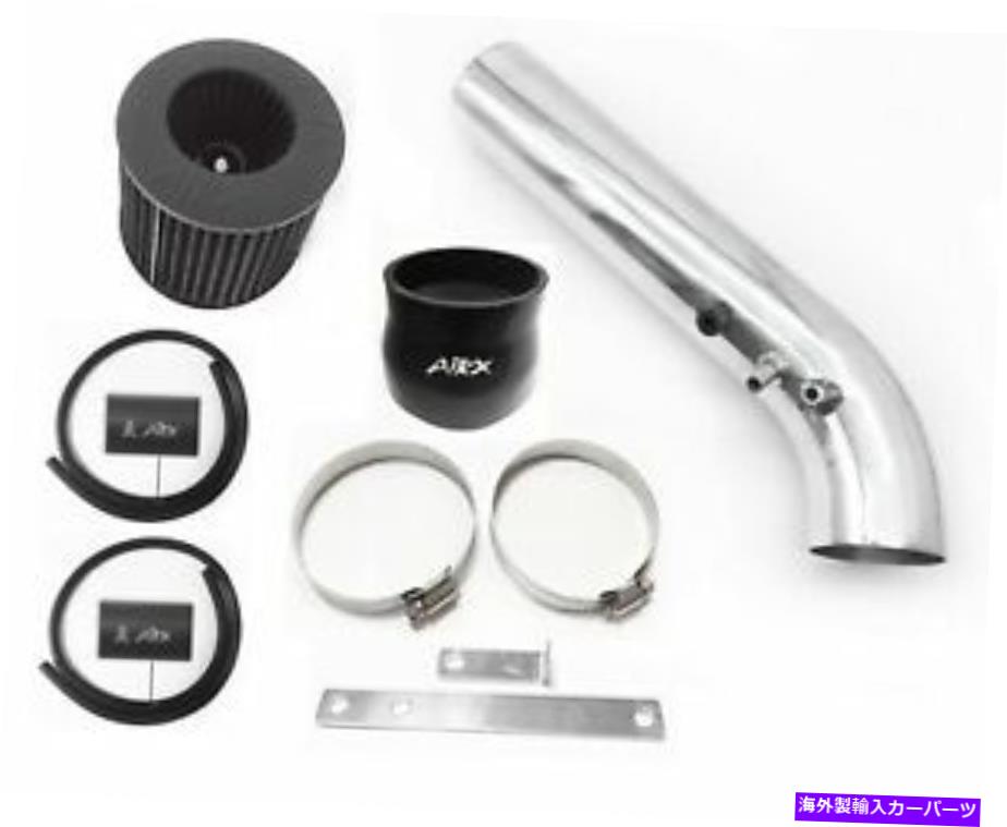 USエアインテーク インナーダクト 1999年のエアックスレーシングブラック AirX Racing Black For 1999 2000 Honda Civic 1.6L L4 EX HX Si Air Intake Kit【並行輸入品】