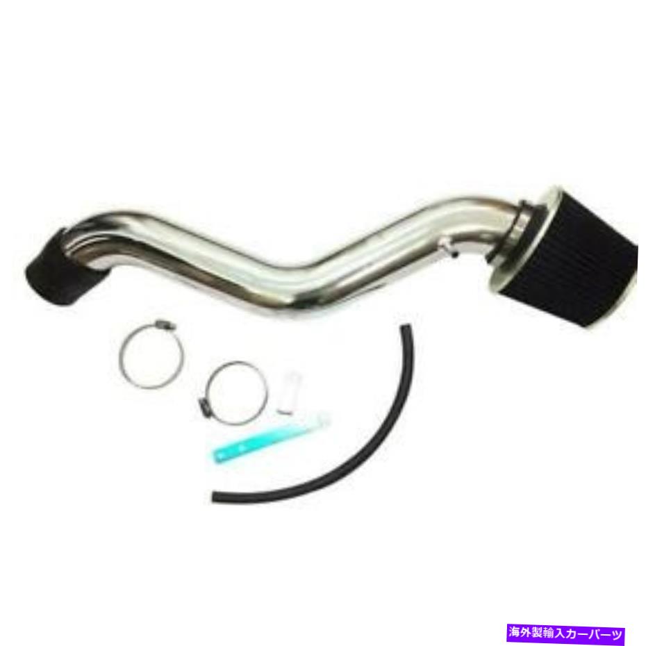 USエアインテーク インナーダクト 1998-02ホンダアコード2.3L L4 dx lx ex cold air Intake +フィルターのブラック Black For 1998-02 Honda Accord 2.3L L4 DX LX EX Cold Air Intake Kit + Filter【並行輸入品】