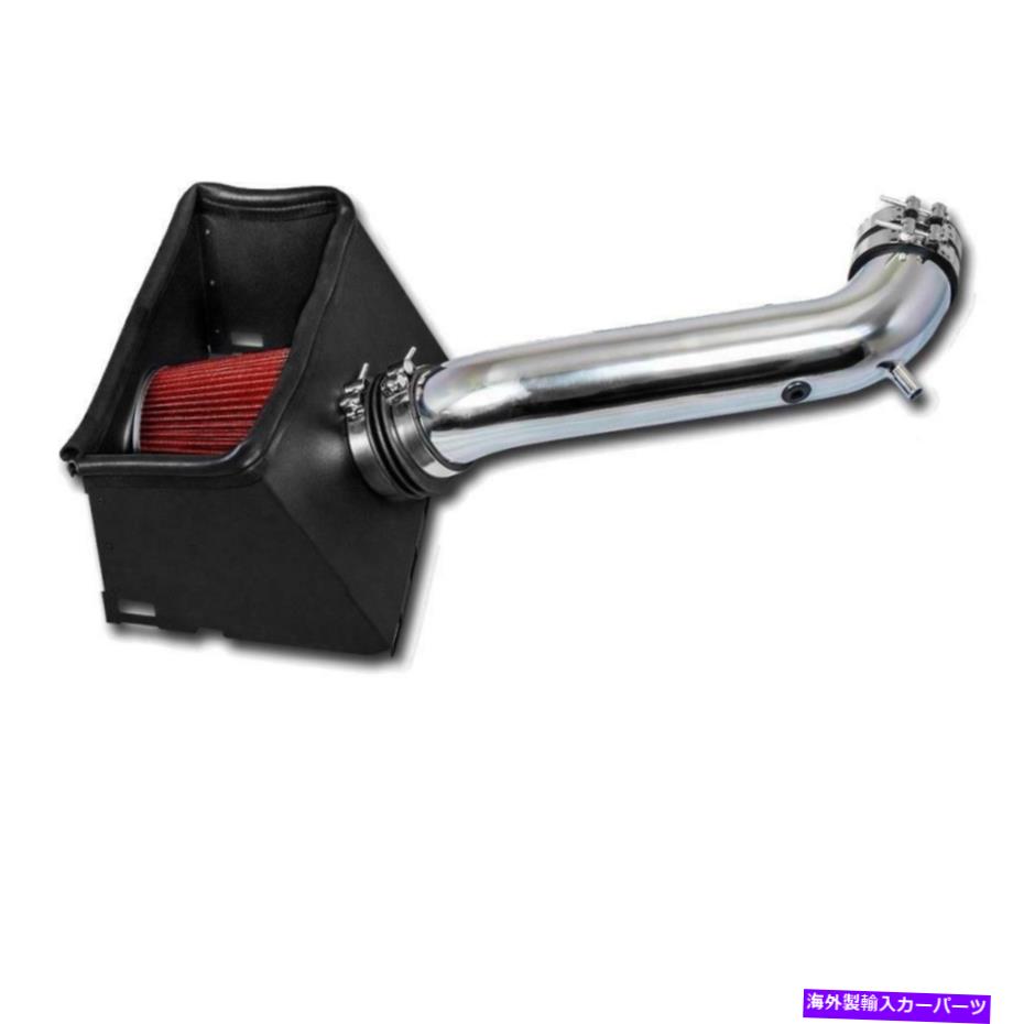 USエアインテーク インナーダクト 02-08のためのコールドエアインテークキット4.7L 5.7L V8 Dodge Ram 1500 2500 Red Cold Air Intake Kit w/Heat Shield 4.7L 5.7L V8 for 02-08 Dodge Ram 1500 2500 Red【並行輸入品】