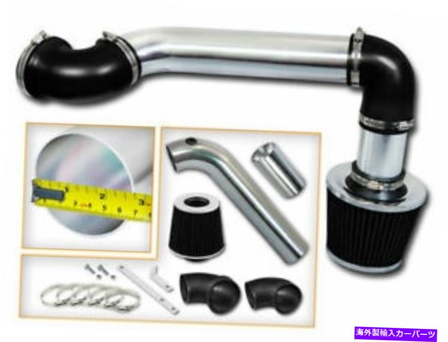 USエアインテーク インナーダクト Chevyのブラックコールドエア誘導吸収キット+フィルター95-97 Camaro 3.8L V6 BLACK COLD AIR INDUCTION INTAKE KIT+FILTER FOR CHEVY 95-97 CAMARO 3.8L V6【並行輸入品】