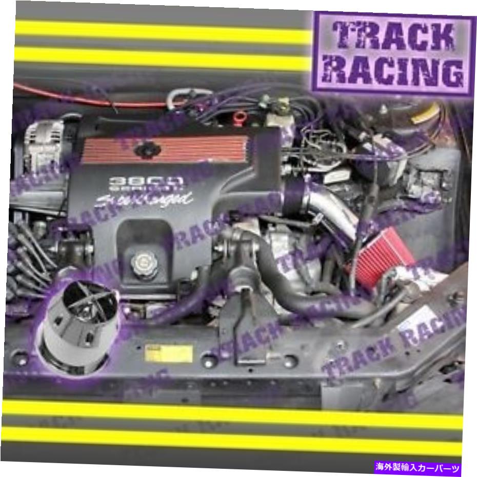 USエアインテーク インナーダクト 97 98 99-05モンテカルログランプリトリゲ3.8L V6エアインテークキット+CHFブラックレッド 97 98 99-05 MONTE CARLO GRAND PRIX INTRIGUE 3.8L V6 AIR INTAKE KIT+CHF Black Red【並行輸入品】