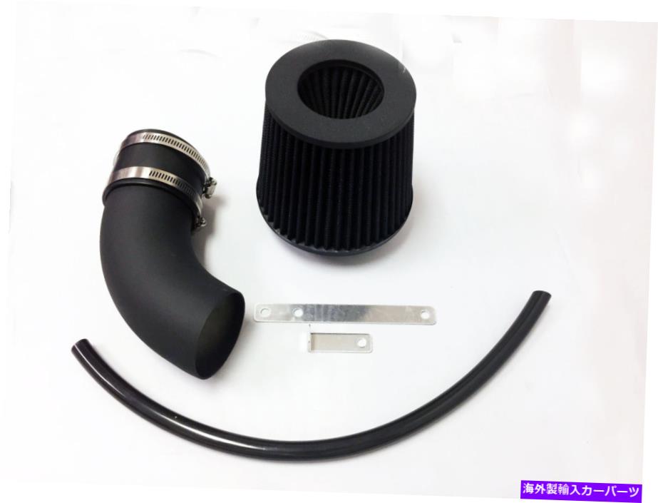 USエアインテーク インナーダクト 1995年から2005年のポンティアックボンネビルモデル3.8L V6のオールブラックコーティングエアインテークキット All BLACK COATED Air Intake kit For 1995-2005 Pontiac Bonneville Model 3.8L V6【並行輸入品】