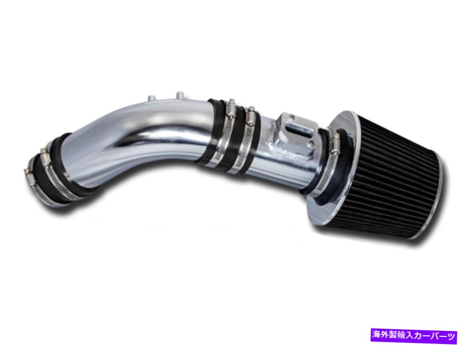 USエアインテーク インナーダクト 04-07のブラックフィルターショートラム空気摂取量2.4L L4スレフ Black Filter Short Ram Air Intake For 04-07 Accord 2.4L L4 SULEV【並行輸入品】