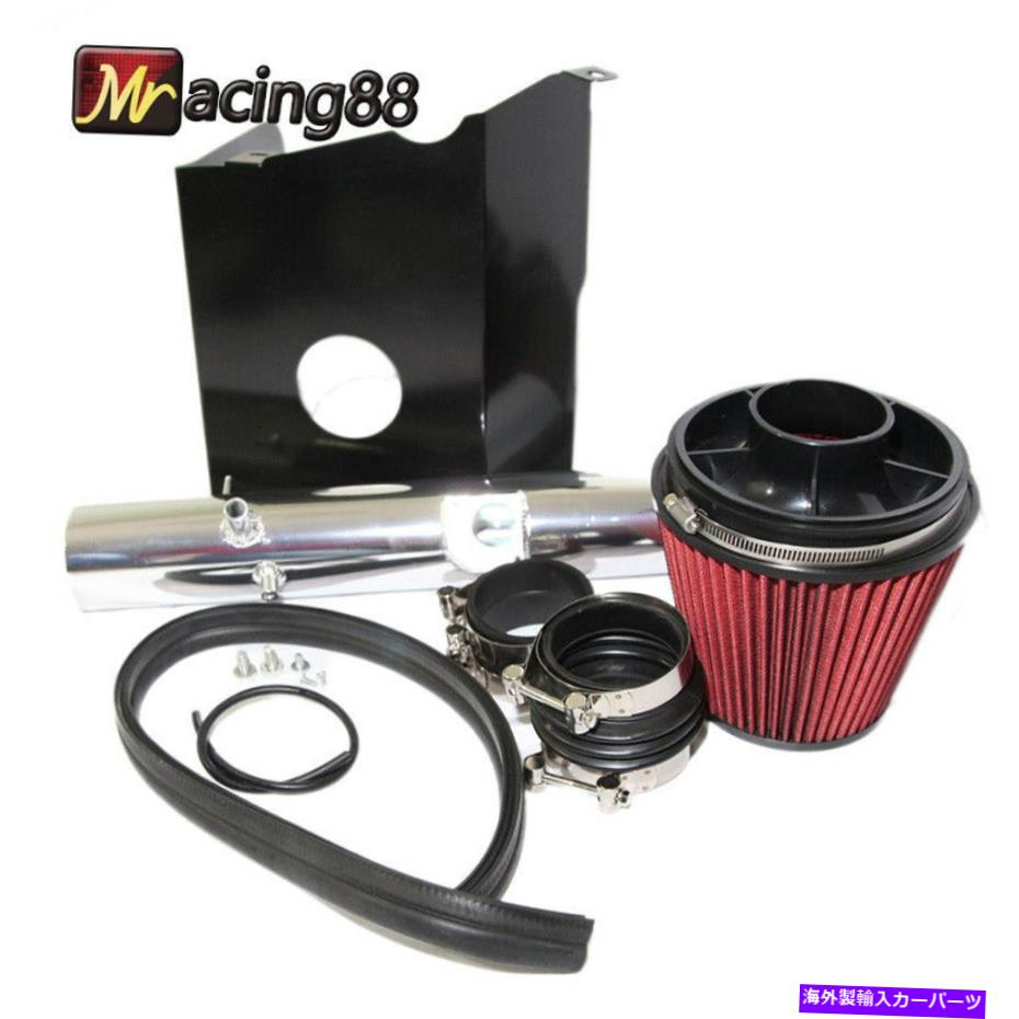 USエアインテーク インナーダクト レッドコールドエアインテークキット+ヒートシールドフィット05-11トヨタタコマ4.0L V6新しいブランド Red Cold Air Intake Kit+Heat Shield fit 05-11 Toyota Tacoma 4.0L V6 New Brand【並行輸入品】