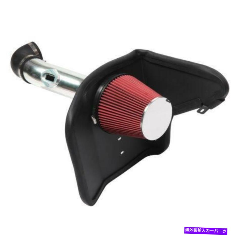 USエアインテーク インナーダクト カマロのための赤い10-11 RED 10-11 for Camaro 3.6L Heat Shield Cold Air Intake Induction Kit Filter【並行輸入品】