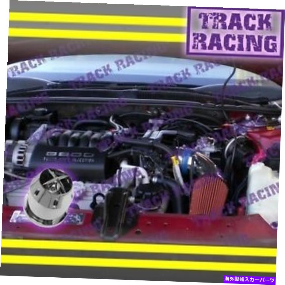 USエアインテーク インナーダクト 1995 1996 1997 1998 1999ポンティアックボンネビル3.8L V6エアインテークキット+CHFブルーレッド 1995 1996 1997 1998 1999 PONTIAC BONNEVILLE 3.8L V6 AIR INTAKE KIT+CHF Blue Red【並行輸入品】