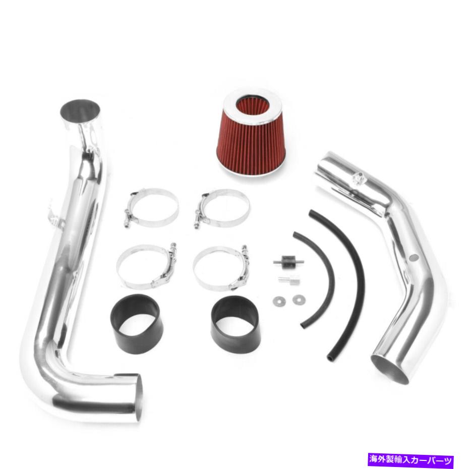 USエアインテーク インナーダクト 06-09ホンダS2000 2.0L 2.2Lエンジンハイフローコールドインテークシステム付きレッドフィルター For 06-09 Honda S2000 2.0L 2.2L Engine Hi-Flow Cold Intake System w/Red Filter【並行輸入品】
