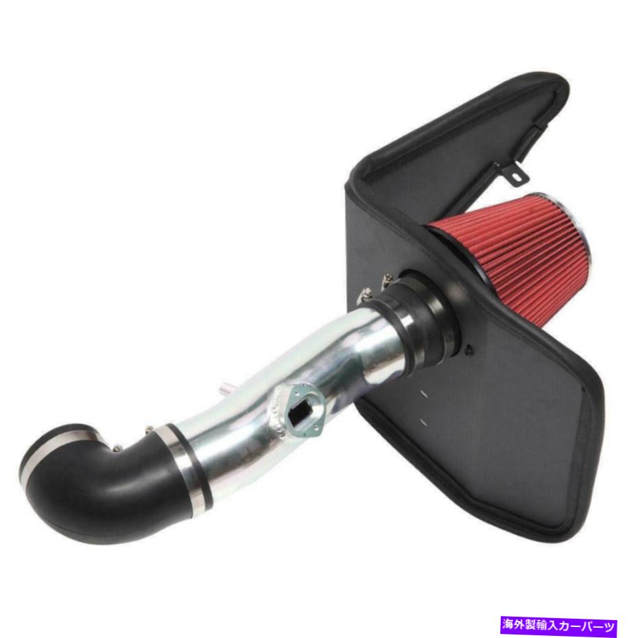 USエアインテーク インナーダクト 2010-2011カマロ3.6Lのコールドエアフィルターインテークヒートシールドレッドパイピング Cold Air Filter Intake Heat Shield Red Piping For 2010-2011 Camaro 3.6L【並行輸入品】