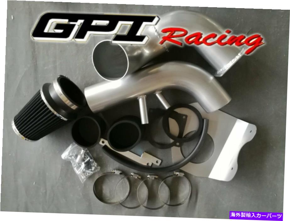 USエアインテーク インナーダクト 1996年から2004年のフォードマスタングGT V8 4.6Lコールドエアインテークシステム @ブラックフィルターキット For 1996-2004 FORD MUSTANG GT V8 4.6L COLD AIR INTAKE SYSTEM @ Black FILTER KIT【並行輸入品】