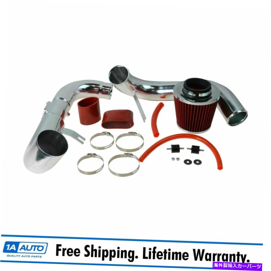 バグシールド パフォーマンスコールドエアインテークCAI w/ Honda Civic 1.8L DX EL LX用の赤いエアフィルター Performance Cold Air Intake CAI w/ Red Air Filter for Honda Civic 1.8L DX EL LX【並行輸入品】