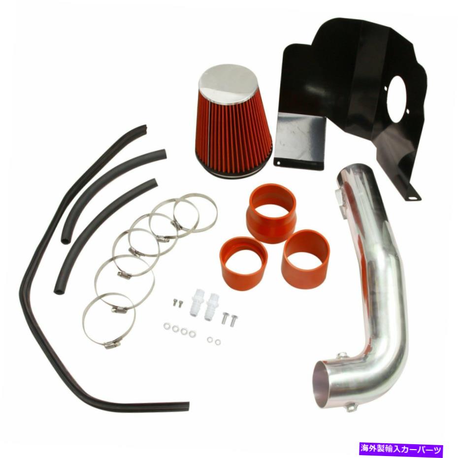 バグシールド シボレーGMCキャデラック5.3L 6.2L 14-19のコールドエアインテークキット +ヒートシールドキャデラック5.3L 6.2L Cold Air Intake Kit + Heat Shield For Chevrolet GMC Cadillac 5.3L 6.2L 14-19【並行輸入品】