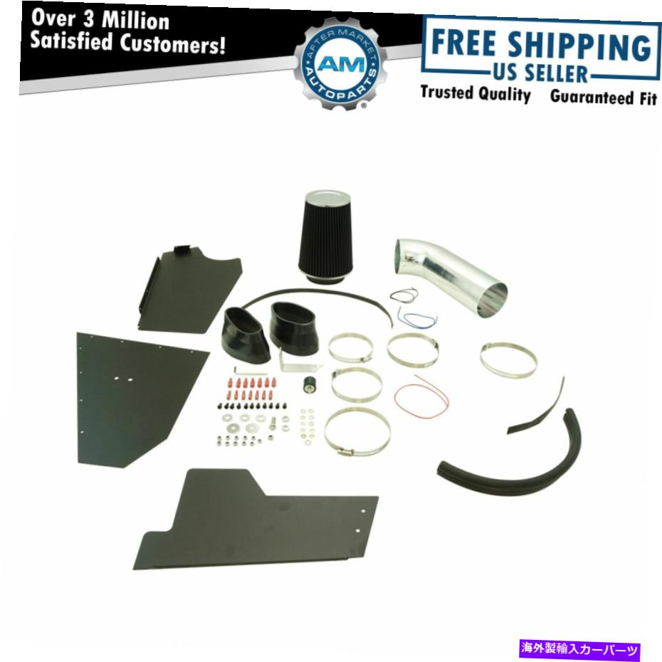 バグシールド パフォーマンスコールドエアインテークCAIブラックエアフィルター4 "yukon sierra tahoe Performance Cold Air Intake CAI Black Air Filter 4" for CK Yukon Sierra Tahoe【並行輸入品】|Us Custom Parts Shop USDM