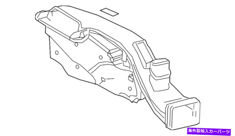 バグシールド 本物のエンジン空気吸気ホースまたはインテークインレット17750-F0010 Genuine Engine Air Intake Hose or Intake Inlet 17750-F0010【並行輸入品】|Us Custom Parts Shop USDM