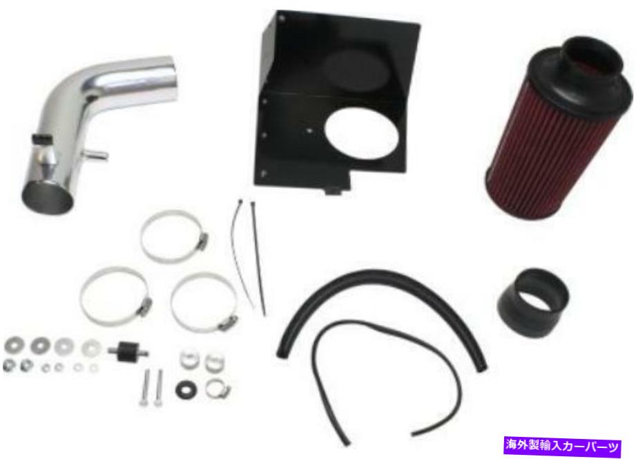 バグシールド 2007-2011ジープラングラーのドライダイレクトフィット洗練されたコールドエアインテーク Dry Direct Fit Polished Cold Air Intake for 2007-2011 Jeep Wrangler【並行輸入品】