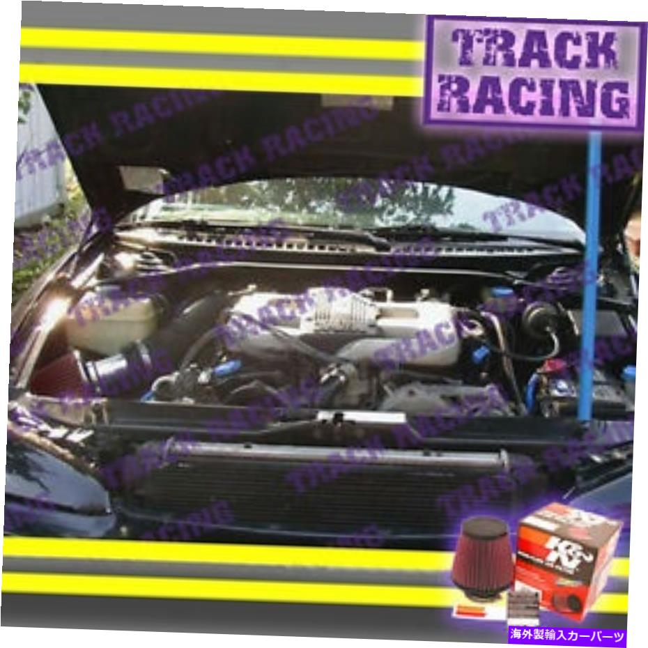 バグシールド 93-04 Dodge Intrepid Eagle Concorde 300M LHS 2.7/3.2/3.3/3.5L空気吸気+K＆N赤 93-04 DODGE INTREPID EAGLE CONCORDE 300M LHS 2.7/3.2/3.3/3.5L AIR INTAKE+K&N Red【並行輸入品】
