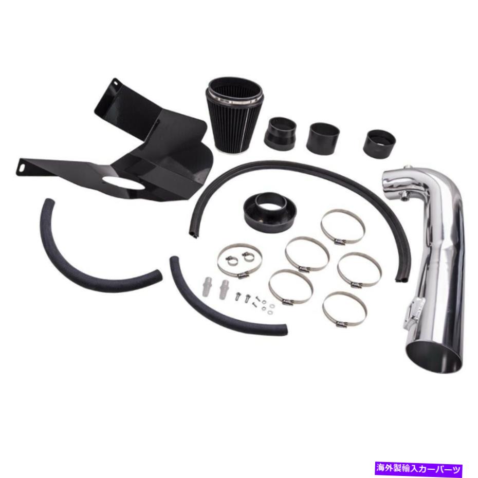 バグシールド シルバラードのコールドエアインテークアセンブリキット/シエラ1500 5.3L 6.2L 2014 -18ブラック Cold Air Intake Assembly Kit for Silverado/Sierra 1500 5.3L 6.2L 2014 -18 Black【並行輸入品】