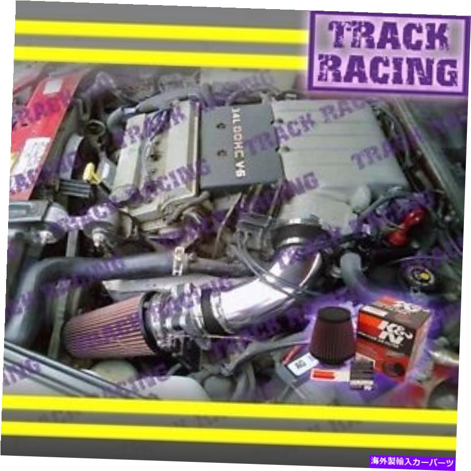 バグシールド 1994 1995/94 95ポンティアックグランプリ3.4 3.4L V6エアインテークキット+K&Nブラックレッド 1994 1995/94 95 PONTIAC GRAND PRIX 3.4 3.4L V6 AIR INTAKE KIT+K&N Black Red【並行輸入品】