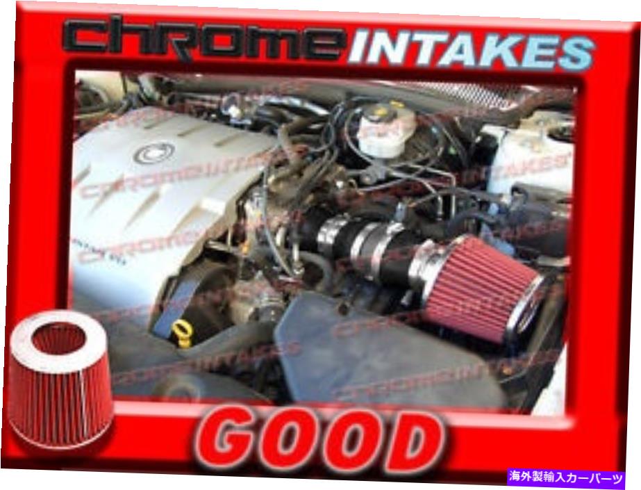 バグシールド ブラックレッド04 05 2004 2005ポンティアックボンネビルGXP 4.6 4.6L V8エアインテークキット BLACK RED 04 05 2004 2005 PONTIAC BONNEVILLE GXP 4.6 4.6L V8 AIR INTAKE KIT【並行輸入品】