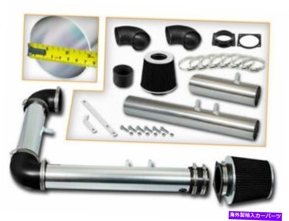 バグシールド 02 Thunderbird /00-02 Lincoln LS 3.9 V8のショートラムエアインテークキット +ブラック Short Ram Air Intake Kit + BLACK for 02 Thunderbird /00-02 Lincoln LS 3.9 V8【並行輸入品】|Us Custom Parts Shop USDM