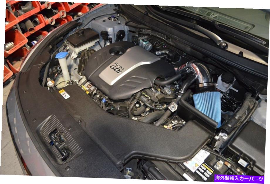 USエアインテーク インナーダクト 2015-2016 Sonata Eco Optima 1.6L TurboのInden SPショートラム空気摂取量 Injen SP Short Ram Air Intake For 2015-2016 Sonata ECO Optima 1.6L Turbo【並行輸入品】