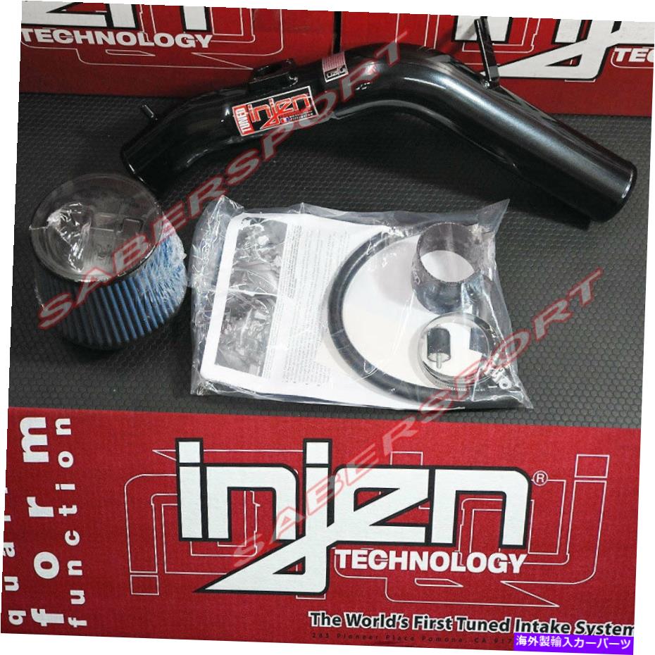 USエアインテーク インナーダクト 2014年から2017年のマツダ6 w/o ledヘッドライトのインジェンSPシリーズブラックコールドエアインテーク Injen SP Series Black Cold Air Intake for 2014-2017 Mazda 6 w/o LED Headlights【並行輸入品】