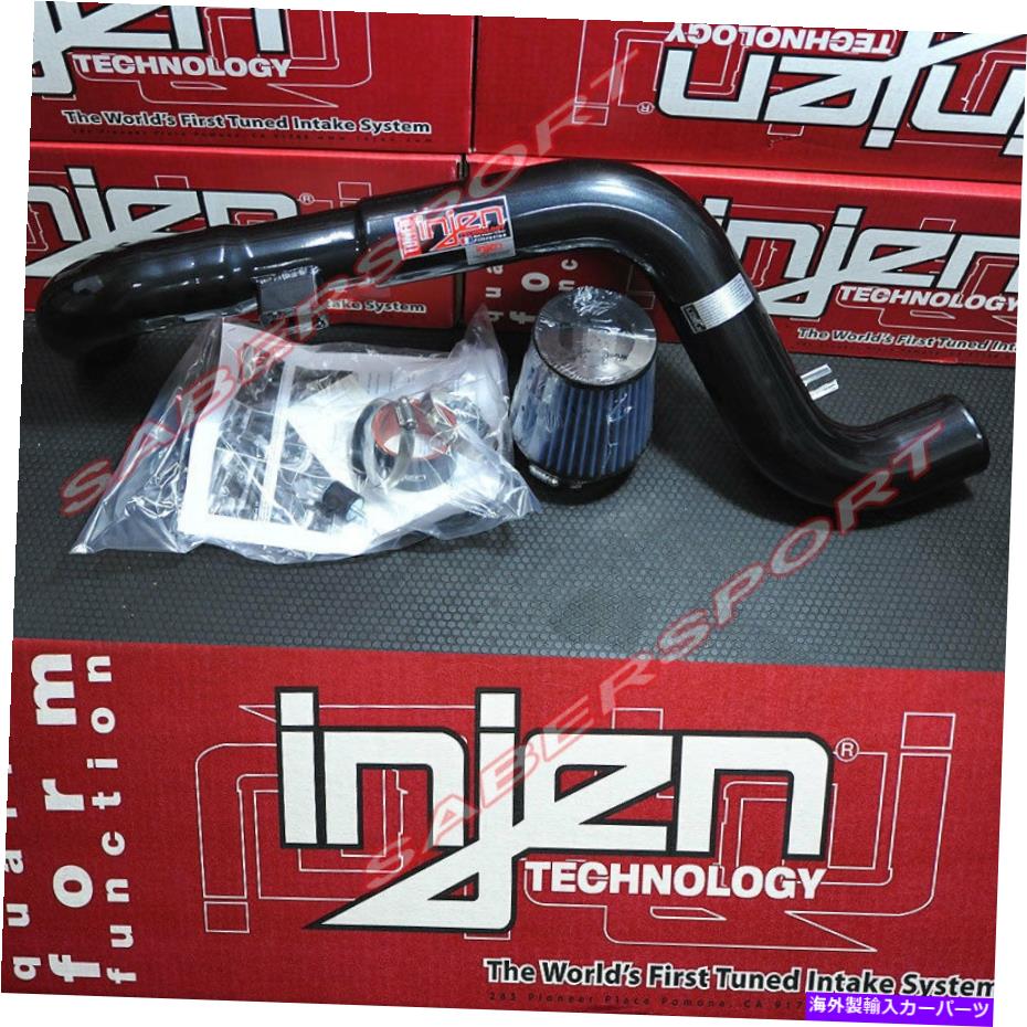 USエアインテーク インナーダクト 2006年から2008年のアウディA3 2.0T / VW GTI GLI 2.0T FSIのインジェンSPブラックショートラム摂取量 Injen SP Black Short Ram Intake for 2006-2008 Audi A3 2.0T / VW GTi GLi 2.0T FSI【並行輸入品】