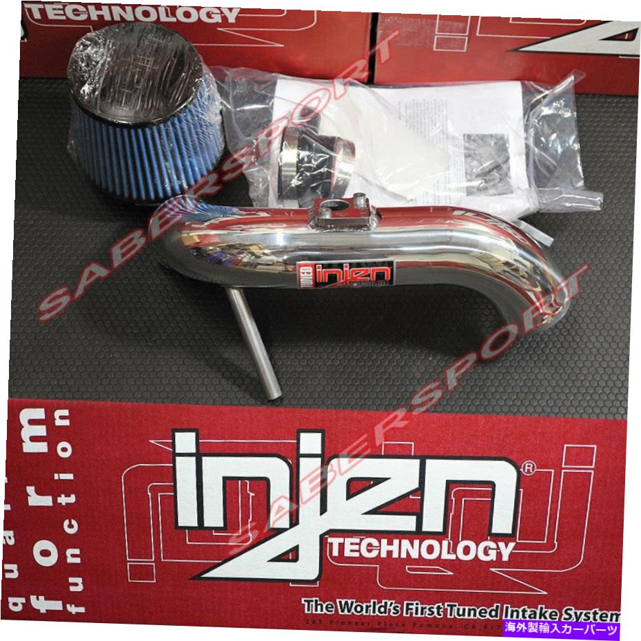USエアインテーク インナーダクト 2007年から2009年のトヨタカムリ2.4LのインジェンSPシリーズポリッシュショートラムエアインテーク Injen SP Series Polish Short Ram Air Intake for 2007-2009 Toyota Camry 2.4L【並行輸入品】
