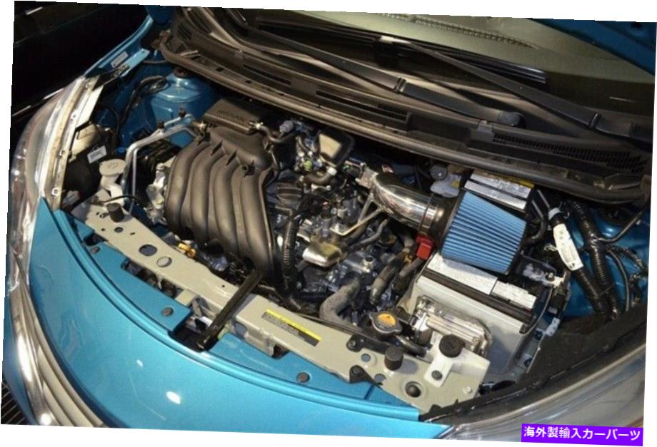 USエアインテーク インナーダクト 日産のための13-19注入versaノート1.6L 4気。 RAM摂取量の短い磨きが付いています Injen 13-19 for Nissan Versa Note 1.6L 4 Cyl. Polished Short for Ram Intake w/ M【並行輸入品】