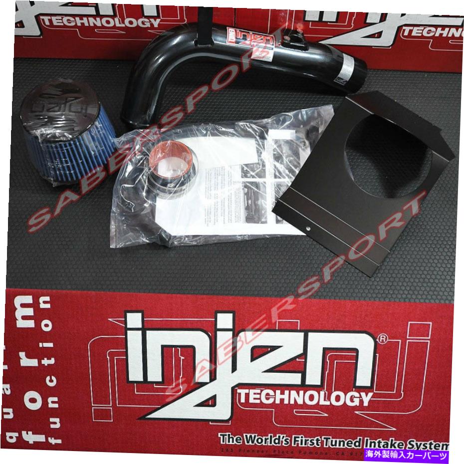 USエアインテーク インナーダクト 2008年から2013年のスバルWRX / STIのInden SPシリーズブラックコールドエアインテークキット Injen SP Series Black Cold Air Intake Kit for 2008-2013 Subaru WRX / STI【並行輸入品】