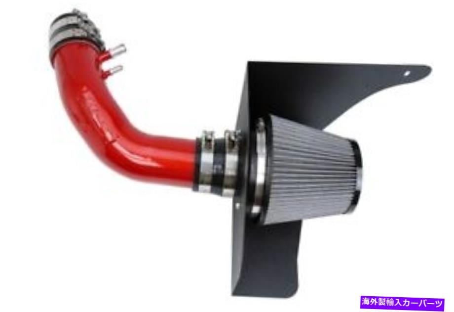 USエアインテーク インナーダクト HPSショートラムエアインテーク付き15-17 Ford Mustang 3.7 V6（赤）のフィルター HPS Short Ram Air Intake w/ Filter for 15-17 Ford Mustang 3.7 V6 (Red)【並行輸入品】｜Us Custom Parts Shop USDM