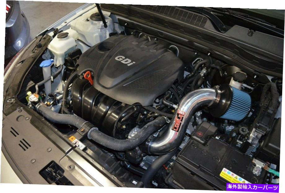 USエアインテーク インナーダクト 2011-2015 Sonata Optima 2.4L Blackの短いRAMエアインテークキット Injen Short Ram Air Intake Kit For 2011-2015 Sonata Optima 2.4L Black【並行輸入品】