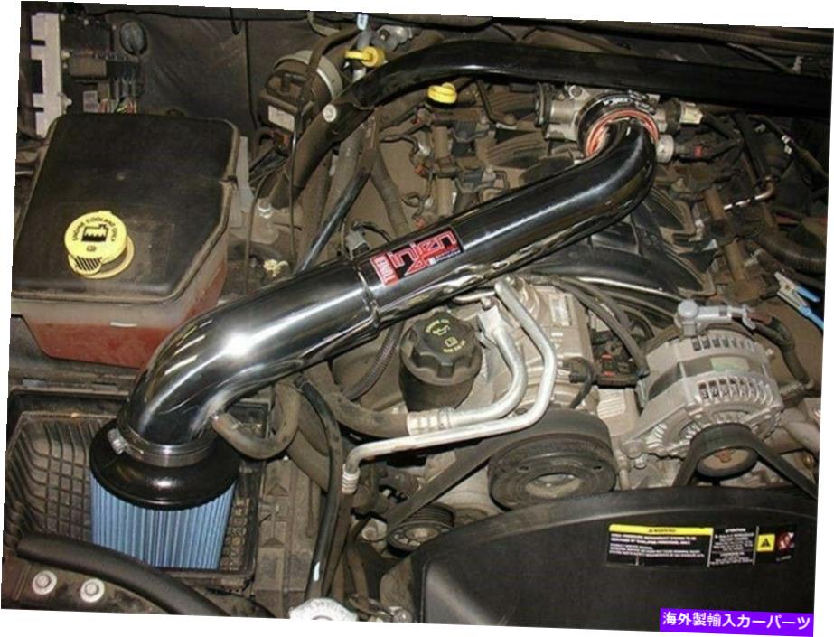 USエアインテーク インナーダクト 2005年から2009年のジープグランドチェロキー4.7LのP-flowポリッシュコールドエアインテークキット Injen P-Flow Polish Cold Air Intake Kit for 2005-2009 Jeep Grand Cherokee 4.7L【並行輸入品】