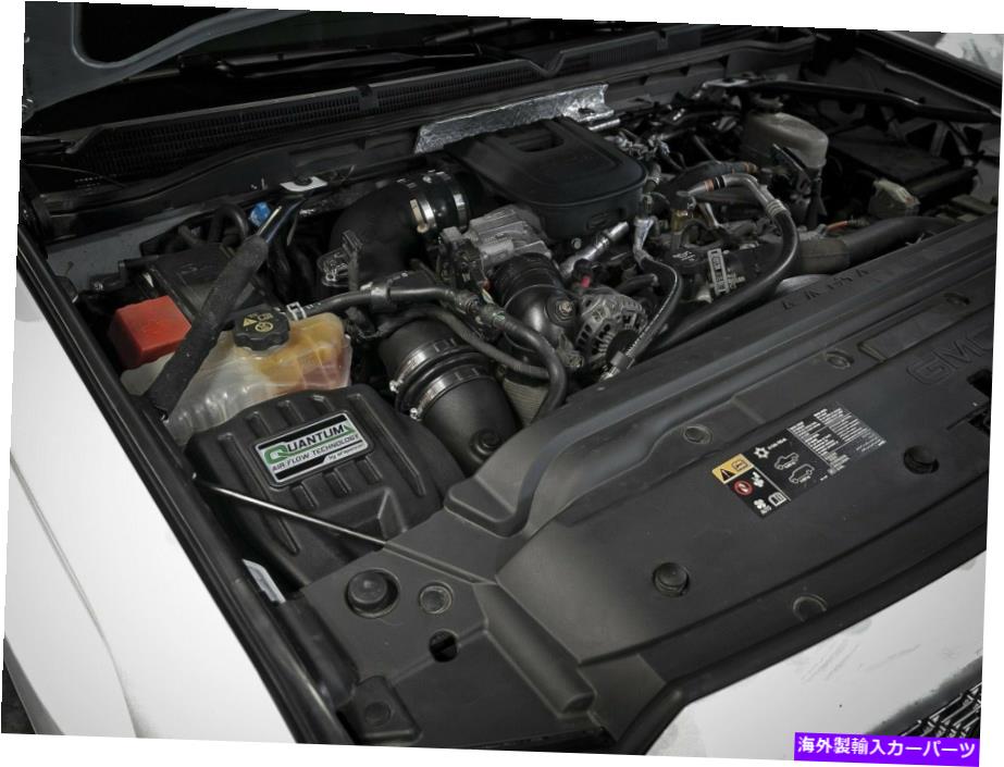 USエアインテーク インナーダクト 11-16シルバラードシエラ2500HD 3500HD 6.6L V8用AFE QUANTUM COLD AIR INTAKE KIT aFe Quantum Cold Air Intake Kit For 11-16 Silverado Sierra 2500HD 3500HD 6.6L V8【並行輸入品】