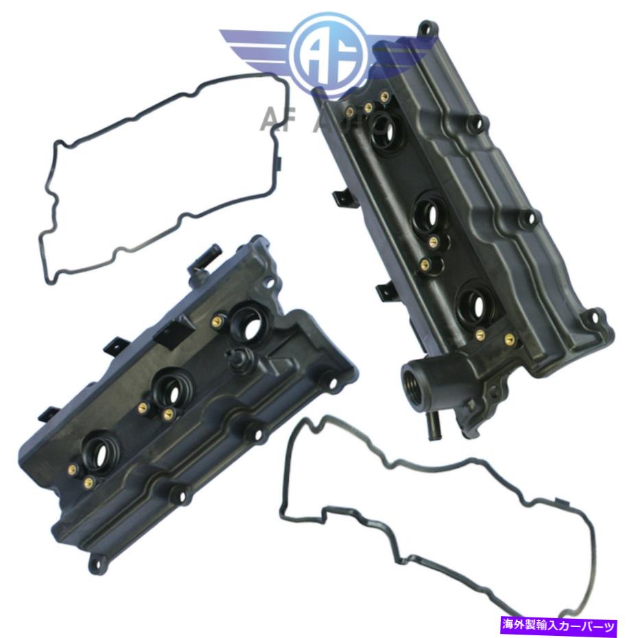 エンジンカバー 03-06のガスケットシール付き2xエンジンバルブカバー350Z / 03-06 G35 V6 3.5L 2x Engine Valve Covers w/ Gasket Seals For 03-06 Nissan 350Z /03-06 G35 V6 3.5L【並行輸入品】