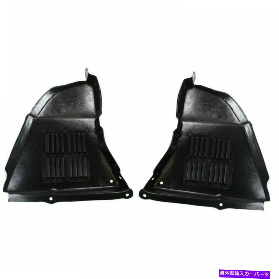 エンジンカバー BMW 530i 2004-2007のカバー2PCの下の新しい左＆右エンジンスプラッシュシールド New Left & Right Engine Splash Shield Under Cover 2pc For BMW 530i 2004-2007【並行輸入品】