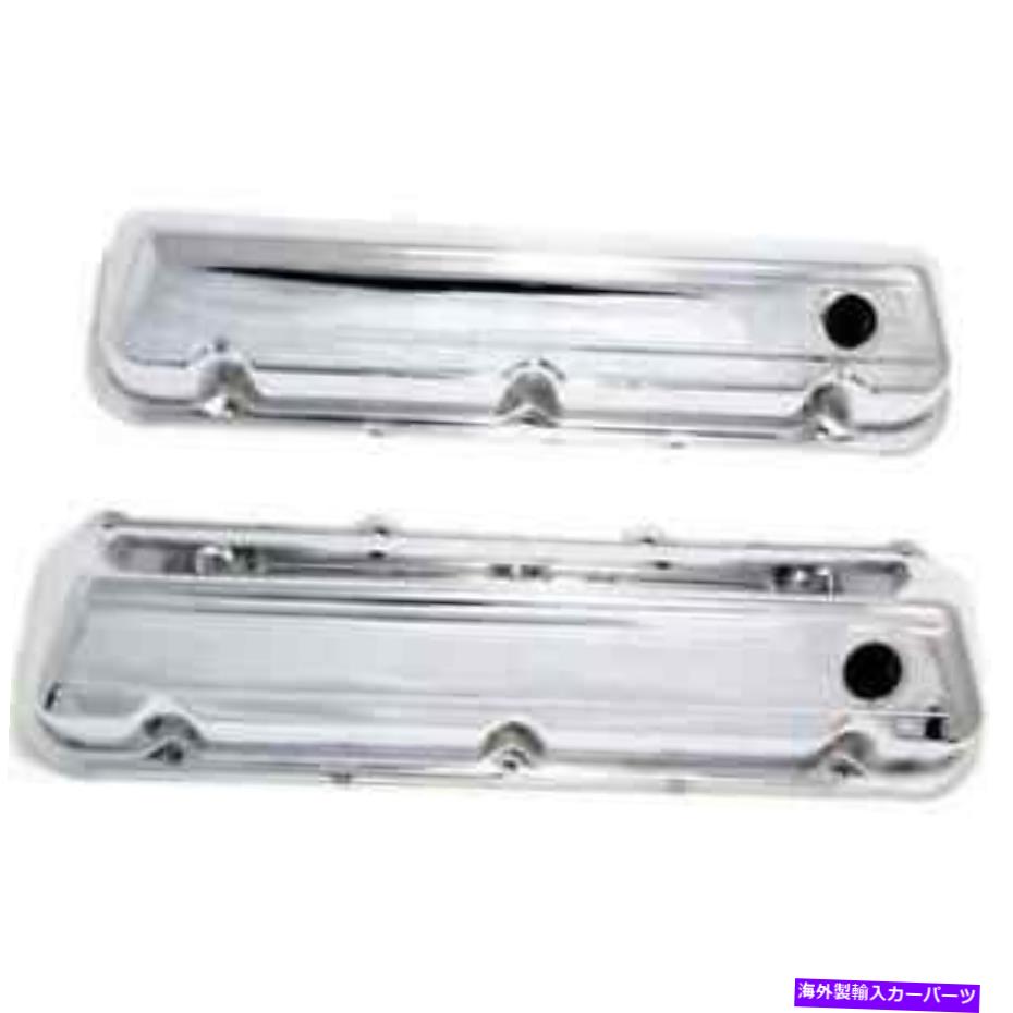 エンジンカバー トランスダップ9297クロムメッキスチールバルブカバー Trans Dapt 9297 Chrome Plated Steel Valve Covers【並行輸入品】