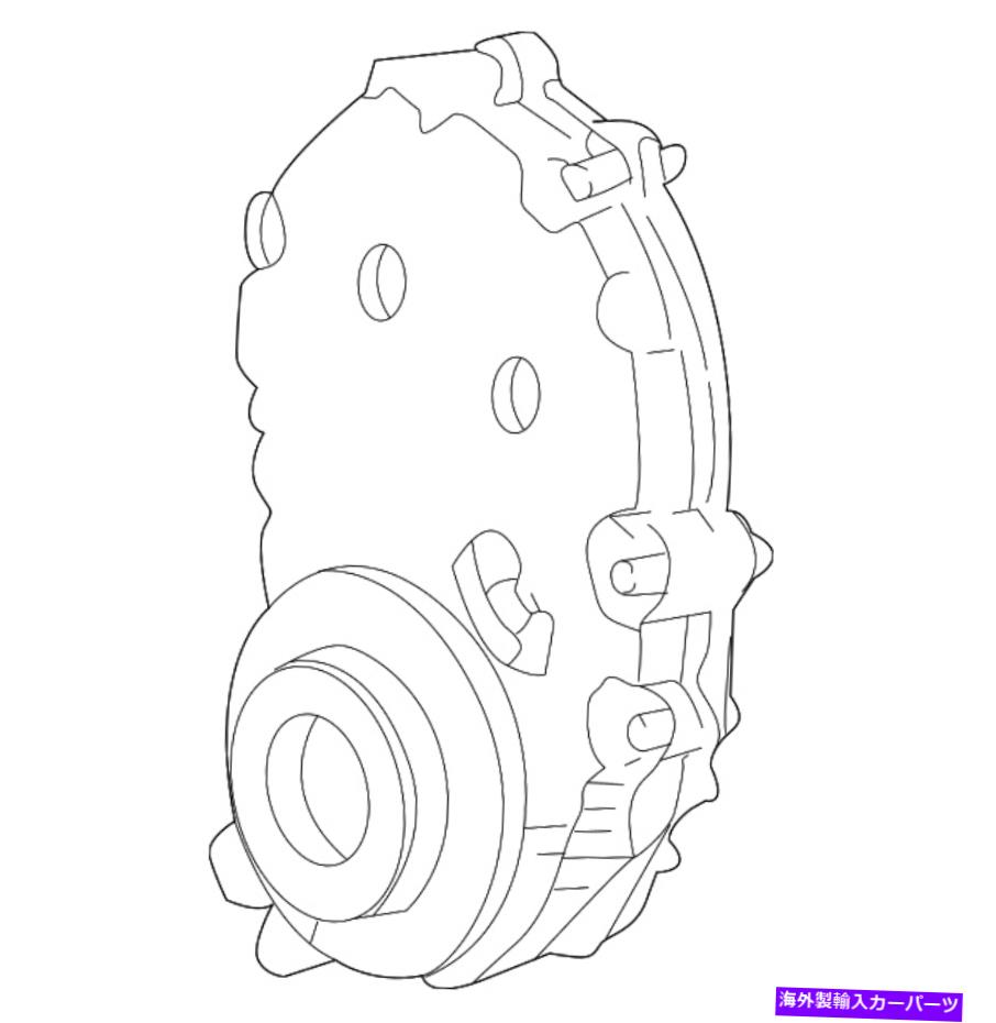 エンジンカバー 本物のGMエンジンタイミングカバー12558343 Genuine GM Engine Timing Cover 12558343【並行輸入品】