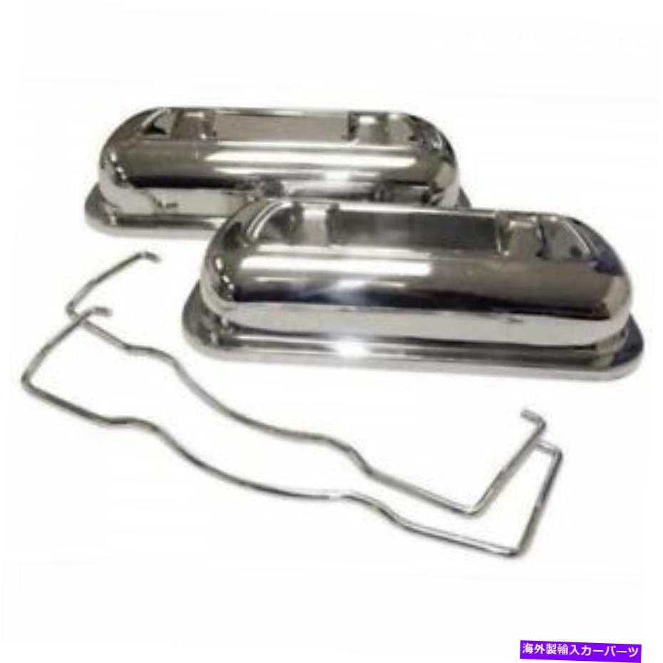 エンジンカバー バルブカバーのステンレスクリップはVWバグビートル1960-1979＃CPR101123-BUに適合します Stainless Clip On Valve Covers Fits VW Bug Beetle 1960-1979 # CPR101123-BU【並行輸入品】