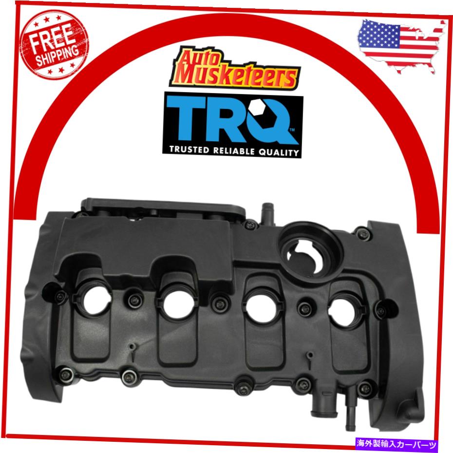 エンジンカバー Audi A4 Quattro 2.0ターボ用のガスケットとハードウェア付きTRQエンジンバルブカバー TRQ Engine Valve Cover w/ Gasket & Hardware for Audi A4 Quattro 2.0 Turbo【並行輸入品】
