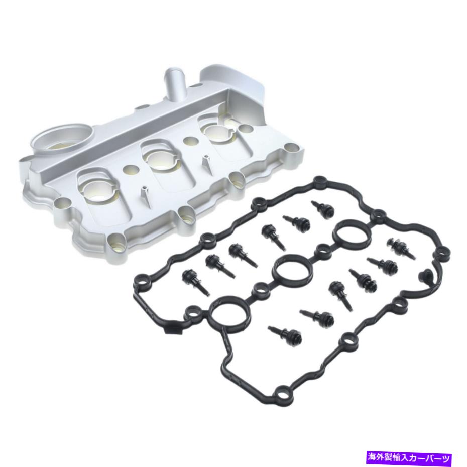 エンジンカバー Audi A4 Quattro A6 Quattro 2005-2011左エンジンバルブカバー付きの適合 Fits Audi A4 Quattro A6 Quattro 2005-2011 Left Engine Valve Cover w/ Gasket【並行輸入品】