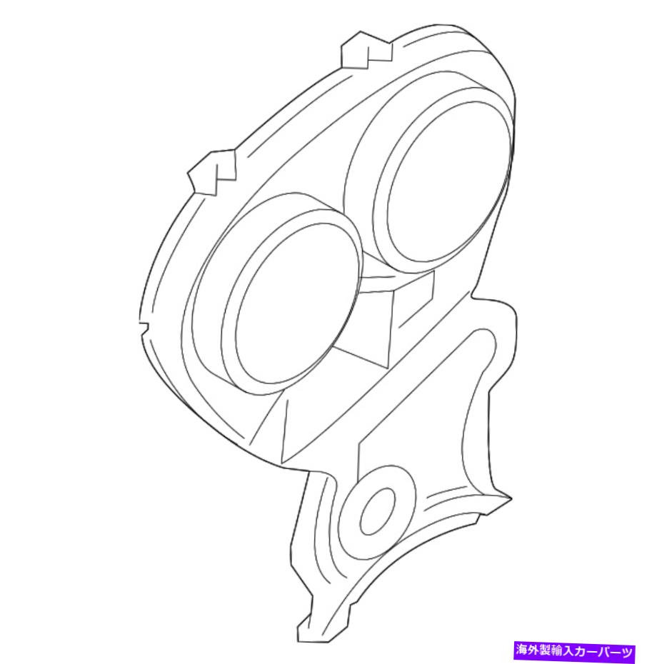 エンジンカバー 本物のボルボエンジンタイミングカバー32267911 Genuine Volvo Engine Timing Cover 32267911【並行輸入品】