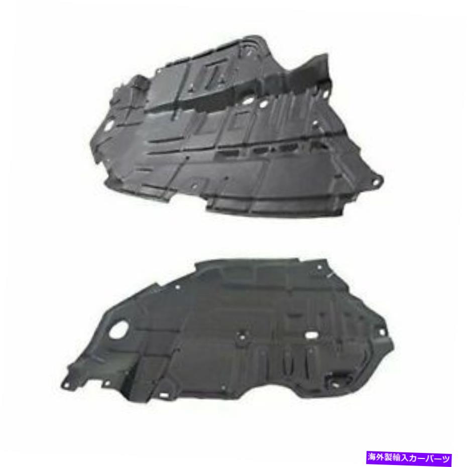 エンジンカバー トヨタカムリのためのカバースプラッシュシールドペアのカバー下の新しいRH＆LHエンジン2012-2014 New RH & LH Engine Under Cover Splash Shield Pair For Toyota Camry 2012-2014【並行輸入品】