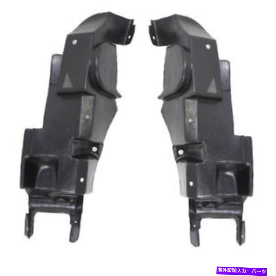 エンジンカバー 06-10 G6 2.4Lフロントエンジンスプラッシュシールドカバー左と右ペアセットの下 For 06-10 G6 2.4L Front Engine Splash Shield Under Cover Left & Right PAIR SET【並行輸入品】
