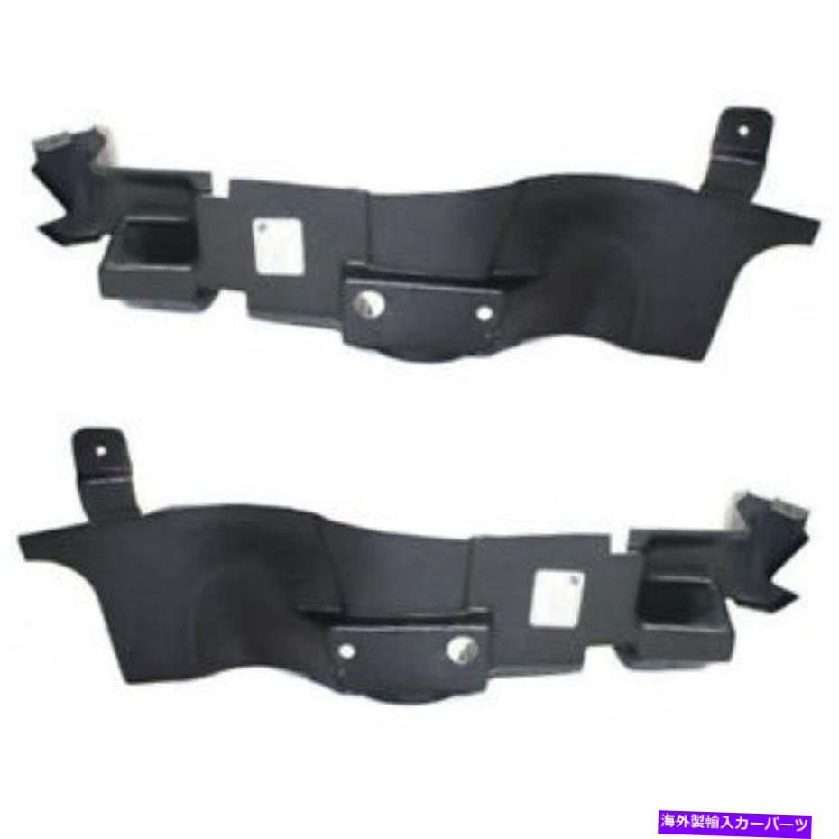 エンジンカバー 04-05マリブ2.2Lアウターエンジンスプラッシュシールドカバーアンダーカーペアセット For 04-05 Malibu 2.2L Outer Engine Splash Shield Under Cover Undercar PAIR SET【並行輸入品】