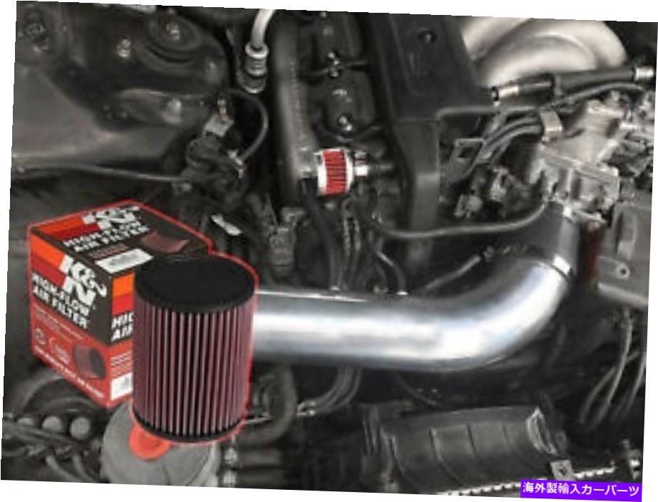 USエアインテーク インナーダクト 1996-1998の一般的な空気吸気システムキットを備えたK＆NフィルターAcura TL 3.2L V6 K&N Filter with Generic Air Intake System Kit For 1996-1998 Acura TL 3.2L V6【並行輸入品】